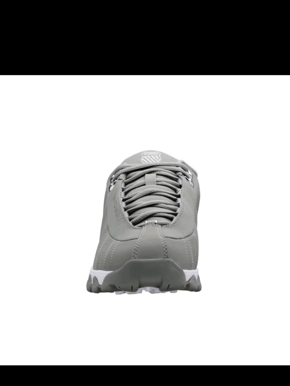 K-Swiss Men's ST 329 CMF Leather Sneaker Neutral/Gray/Silver - Picture 5 of 9